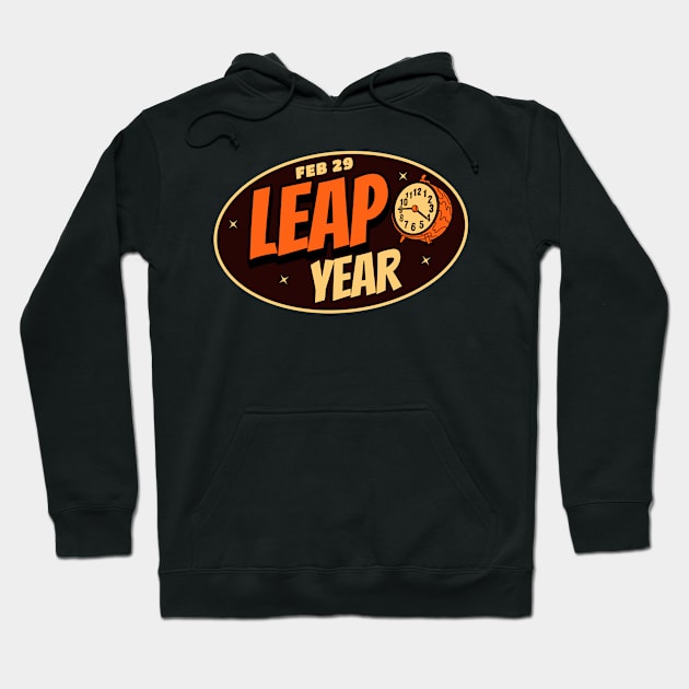 Feb 29th Leap Year Birthday Party Hoodie by Alaigo